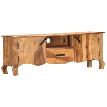 vidaXL Έπιπλο Τηλεόρασης 115x30x42cm από Μασίφ Ξύλο