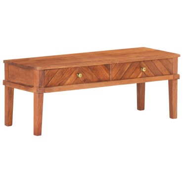 vidaXL Έπιπλο Τηλεόρασης 110x40x41cm από Μασίφ Ξύλο Ακακίας