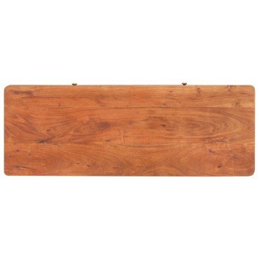 vidaXL Έπιπλο Τηλεόρασης 110x40x41cm από Μασίφ Ξύλο Ακακίας