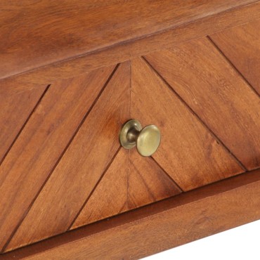 vidaXL Έπιπλο Τηλεόρασης 110x40x41cm από Μασίφ Ξύλο Ακακίας