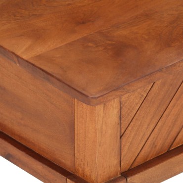 vidaXL Έπιπλο Τηλεόρασης 110x40x41cm από Μασίφ Ξύλο Ακακίας