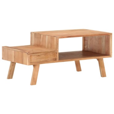 vidaXL Τραπεζάκι Σαλονιού 100x50x45cm από Μασίφ Ξύλο Ακακίας 1 τεμ.