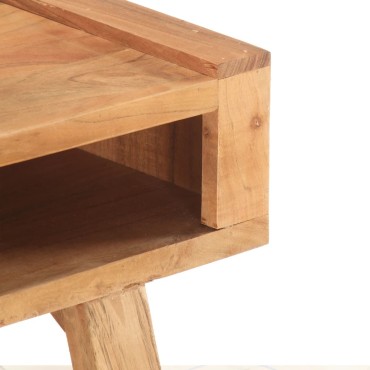 vidaXL Τραπεζάκι Σαλονιού 100x50x45cm από Μασίφ Ξύλο Ακακίας 1 τεμ.