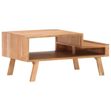 vidaXL Τραπεζάκι Σαλονιού 100x50x45cm από Μασίφ Ξύλο Ακακίας 1 τεμ.