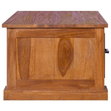vidaXL Έπιπλο Τηλεόρασης 90x50x37cm από Μασίφ Ξύλο Teak