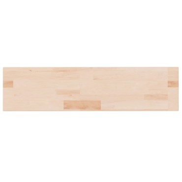 vidaXL Ράφι 80x20x2,5cm από Ακατέργαστο Μασίφ Ξύλο Δρυός 1 τεμ.
