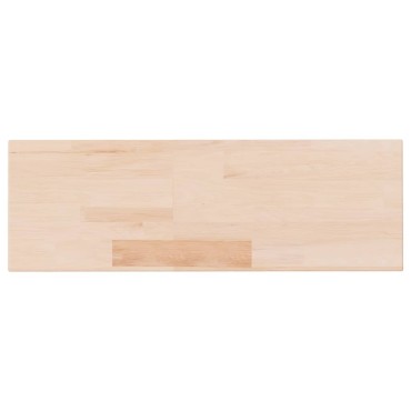 vidaXL Ράφι 60x20x4cm από Ακατέργαστο Μασίφ Ξύλο Δρυός 1 τεμ.