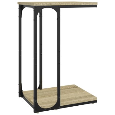 vidaXL Βοηθητικό Τραπέζι Sonoma Δρυς 40x30x60cm Επεξεργασμένο Ξύλο 1 τεμ.