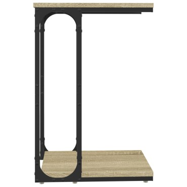 vidaXL Βοηθητικό Τραπέζι Sonoma Δρυς 40x30x60cm Επεξεργασμένο Ξύλο 1 τεμ.