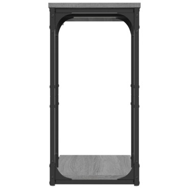 vidaXL Βοηθητικό Τραπέζι Γκρι Sonoma 40x30x60cm Επεξεργασμένο Ξύλο 1 τεμ.