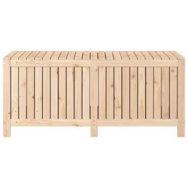 vidaXL Μπαούλο Αποθήκευσης Κήπου 147x68x64cm από Μασίφ Ξύλο Πεύκου 1 τεμ.