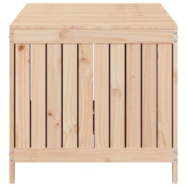 vidaXL Μπαούλο Αποθήκευσης Κήπου 147x68x64cm από Μασίφ Ξύλο Πεύκου 1 τεμ.