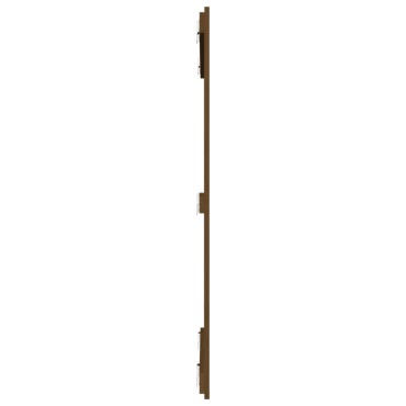 vidaXL Κεφαλάρι Τοίχου Μελί 108x3x110cm από Μασίφ Ξύλο Πεύκου 1 τεμ.