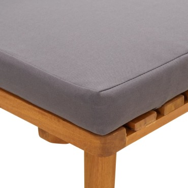 vidaXL Καναπές Κρεβάτι Κήπου 200x 65cm από Μασίφ Ξύλο Ακακίας 1 τεμ. Γωνιακός