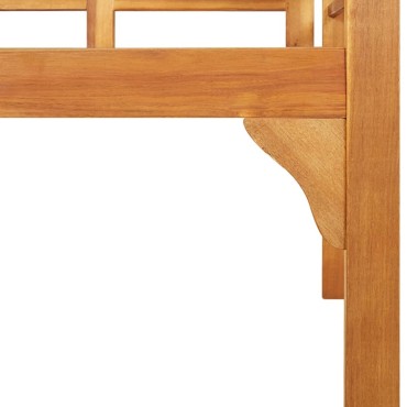 vidaXL Παγκάκι Κήπου από Μασίφ Ξύλο Ακακίας 125x56x87,5cm 1 τεμ.