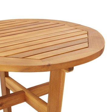 vidaXL Τραπέζι Μπαρ Κήπου 60x105cm από Μασίφ Ξύλο Ακακίας 1 τεμ.