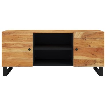 vidaXL Έπιπλο Τηλεόρασης 105x33x46cm από Μασίφ Ξύλο Ακακίας