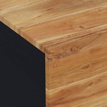vidaXL Έπιπλο Τηλεόρασης 105x33x46cm από Μασίφ Ξύλο Ακακίας