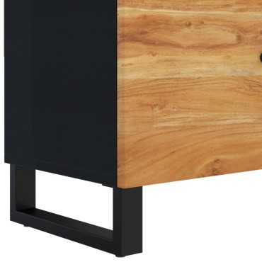 vidaXL Έπιπλο Τηλεόρασης 105x33x46cm από Μασίφ Ξύλο Ακακίας