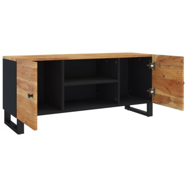 vidaXL Έπιπλο Τηλεόρασης 105x33x46cm από Μασίφ Ξύλο Ακακίας