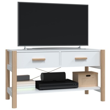 vidaXL Έπιπλο Τηλεόρασης Λευκό 82x38x45cm Επεξεργασμένο Ξύλο