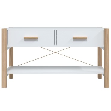 vidaXL Έπιπλο Τηλεόρασης Λευκό 82x38x45cm Επεξεργασμένο Ξύλο