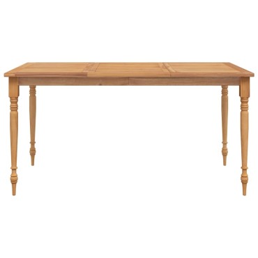 vidaXL Τραπέζι Batavia 150x90x75cm από Μασίφ Ξύλο Teak 1 τεμ.