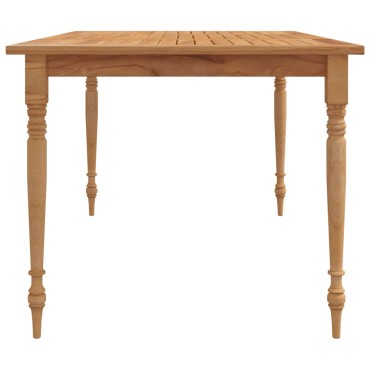 vidaXL Τραπέζι Batavia 150x90x75cm από Μασίφ Ξύλο Teak 1 τεμ.