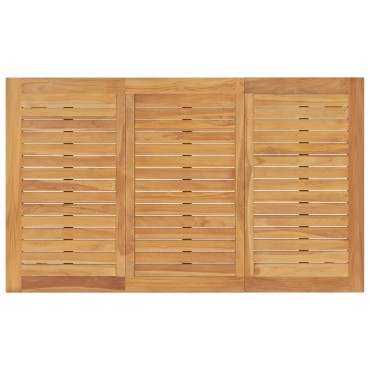 vidaXL Τραπέζι Batavia 150x90x75cm από Μασίφ Ξύλο Teak 1 τεμ.