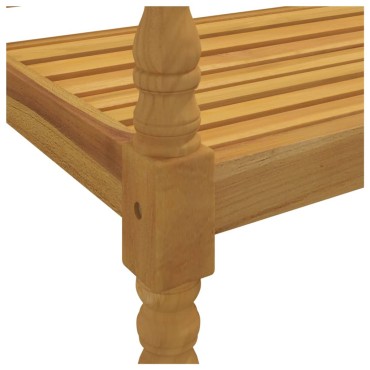 vidaXL Παγκάκι Batavia από Μασίφ Ξύλο Teak 150x51,5x84cm 1 τεμ.