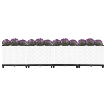 vidaXL Ζαρντινιέρα 160 x 40 x 38 εκ. από Πολυπροπυλένιο