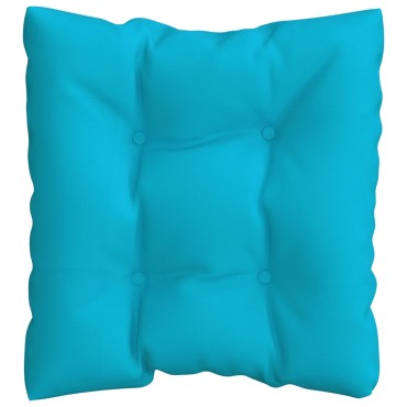 vidaXL Μαξιλάρι Παλέτας Τιρκουάζ 60x60x12cm Υφασμάτινο