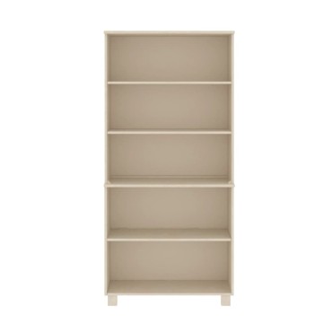 vidaXL Ντουλάπι HAMAR από Μασίφ Ξύλο Πεύκου Μελί 85x35x180cm 1 τεμ.