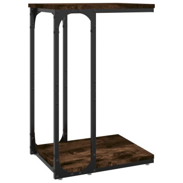 vidaXL Βοηθητικό Τραπέζι Καπνιστή Δρυς 40x30x60cm Επεξεργασμένο Ξύλο 1 τεμ.