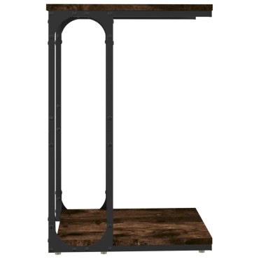 vidaXL Βοηθητικό Τραπέζι Καπνιστή Δρυς 40x30x60cm Επεξεργασμένο Ξύλο 1 τεμ.