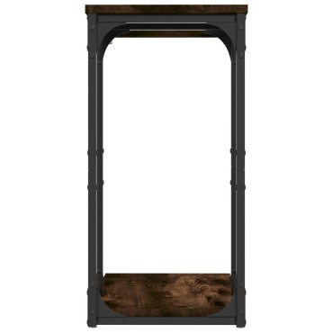 vidaXL Βοηθητικό Τραπέζι Καπνιστή Δρυς 40x30x60cm Επεξεργασμένο Ξύλο 1 τεμ.