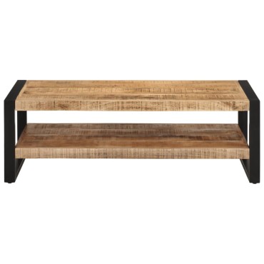 vidaXL Τραπεζάκι Σαλονιού 120x55x40cm από Μασίφ Ξύλο Μάνγκο 1 τεμ.
