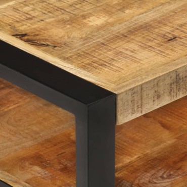 vidaXL Τραπεζάκι Σαλονιού 120x55x40cm από Μασίφ Ξύλο Μάνγκο 1 τεμ.