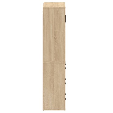 vidaXL Ντουλάπι Sonoma δρυς από Επεξεργασμένο Ξύλο 80x33x70cm 1 τεμ.