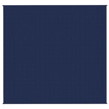 vidaXL Κουβέρτα Βαρύτητας Μπλε 220 x 235 εκ. 15 κ. Υφασμάτινη