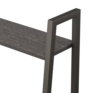 vidaXL Ραφιέρα Όρθια 5 Επιπέδων Μαύρη 56x35x174cm 1 τεμ.
