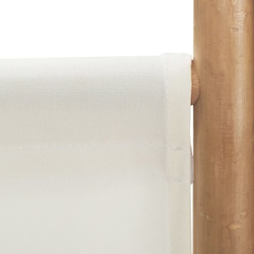 vidaXL Διαχωριστικό Δωματίου με 3 Πάνελ από Μπαμπού/Καραβόπανο 120x180cm 1 τεμ.