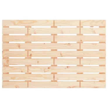 vidaXL Κεφαλάρι Επιτοίχιο 81x3x63cm από Μασίφ Ξύλο Πεύκου 1 τεμ.