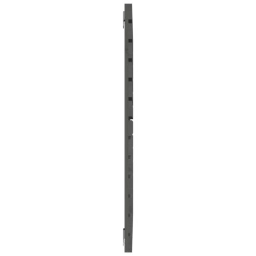 vidaXL Κεφαλάρι Τοίχου Γκρι 81x3x91,5cm από Μασίφ Ξύλο Πεύκου 1 τεμ.