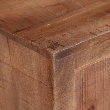 vidaXL Έπιπλο Τηλεόρασης 110x30x40cm από Ακατέργαστο Ξύλο Μάνγκο
