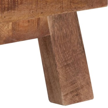 vidaXL Έπιπλο Τηλεόρασης 110x30x40cm από Ακατέργαστο Ξύλο Μάνγκο