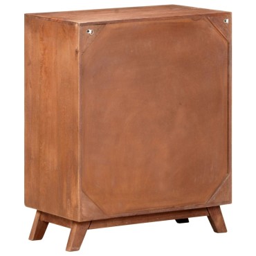 vidaXL Ντουλάπι 60x35x75cm από Μασίφ Ξύλο Μάνγκο 1 τεμ.