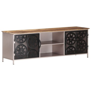 vidaXL Έπιπλο Τηλεόρασης 120x30x40cm από Ακατέργαστο Ξύλο Μάνγκο
