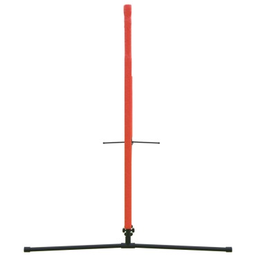 vidaXL Δίχτυ Τένις Μαύρο & Κόκκινο 500 x 100 x 87 εκ. από Πολυεστέρα