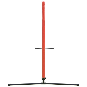 vidaXL Δίχτυ Τένις Μαύρο & Κόκκινο 600x100x87 εκ. από Πολυεστέρα